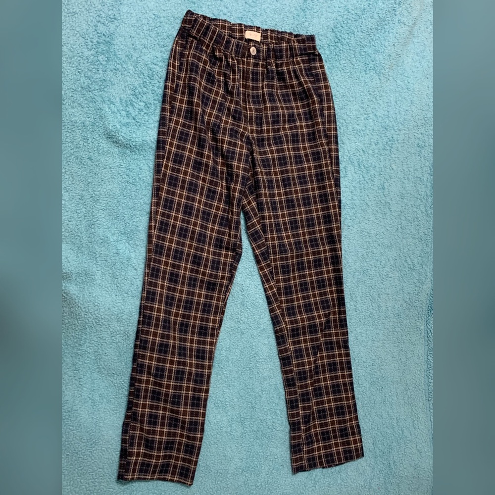 Plaid Pants Brandy Melville
